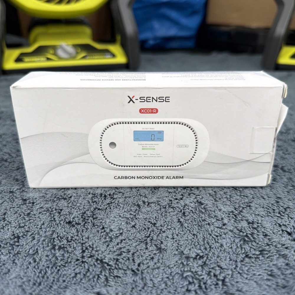 🔥X-Sense XC04-WX Wi-Fi Carbon Monoxide Alarm New With Lcd Ppm Screen
